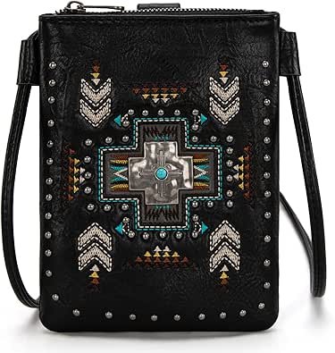 Montana West Small Crossbody Bags for Women Western Cell Phone Purse