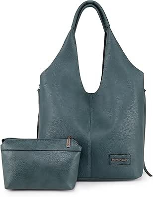 Montana West Slouchy Hobo Bags for Women Soft Designer Shoulder Purses Ladies Top Handle Handbag