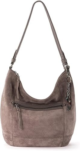 The Sak Sequoia Hobo Bag - Premium Large Leather Women's Handbag for Everyday & Travel - Durable Purse With Zipper Pocket